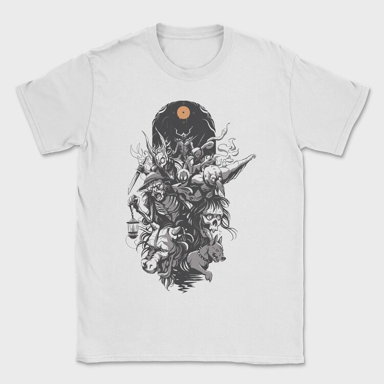 Monster Portal, Tricou Barbati (Unisex)