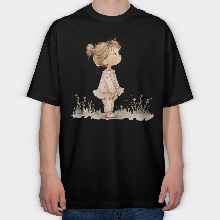 Sunny Afternoon Serenity, Tricou Oversize Barbati (Unisex)