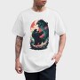 Comic Monsters Fighting Godzilla, Tricou Barbati (Unisex)