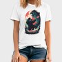 Comic Monsters Fighting Godzilla, Tricou Barbati (Unisex)