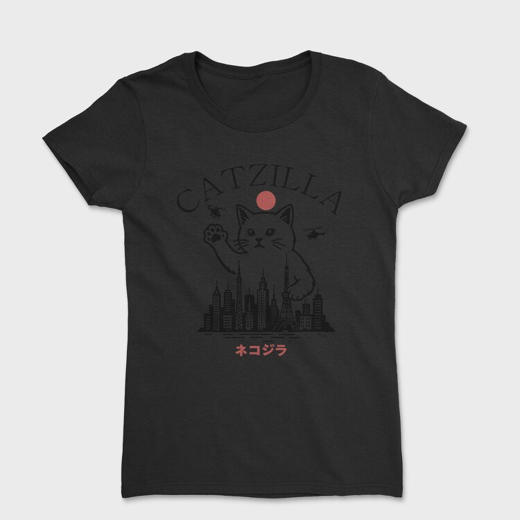 Catzilla City Destruction, Tricou Femei