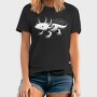 Axolotl Floating Monochrome, Tricou Barbati (Unisex)