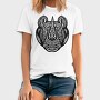 Mandala Rhino, Tricou Barbati (Unisex)