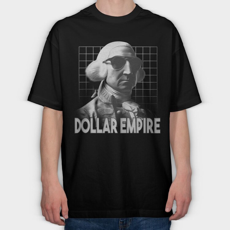Money George Glasses, Tricou Oversize Barbati (Unisex)