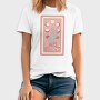 Cactus Plant Tarot Card, Tricou Barbati (Unisex)