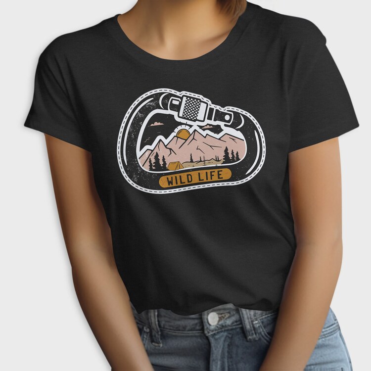 Carabiner Wild Life, Tricou Femei