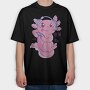 Axolotl Gamer Gaming, Tricou Oversize Barbati (Unisex)