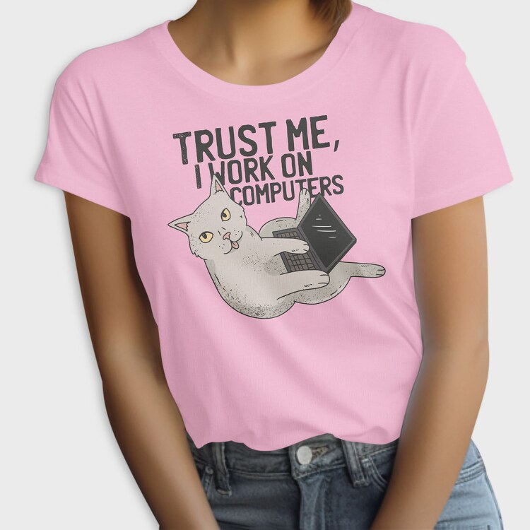 Computer Cat, Tricou Femei