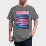Ocean Surface Landscape Painting, Tricou Barbati (Unisex)