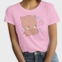 Kawaii Flap Jack Octopus, Tricou Femei