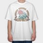 Sunrise Sunset Wave, Tricou Oversize Barbati (Unisex)