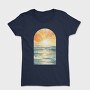 Sunset Ocean Wave, Tricou Femei