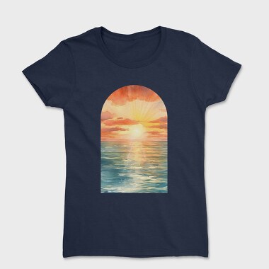 Sunset Pacific Ocean, Tricou Femei
