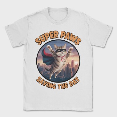 Super Paws Saving The Day, Tricou Barbati (Unisex)