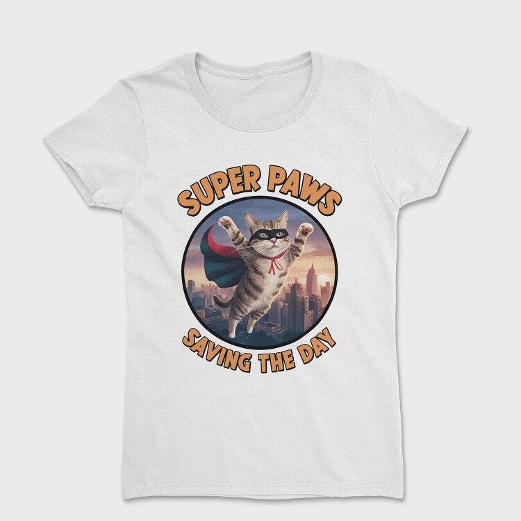 Super Paws Saving The Day, Tricou Femei