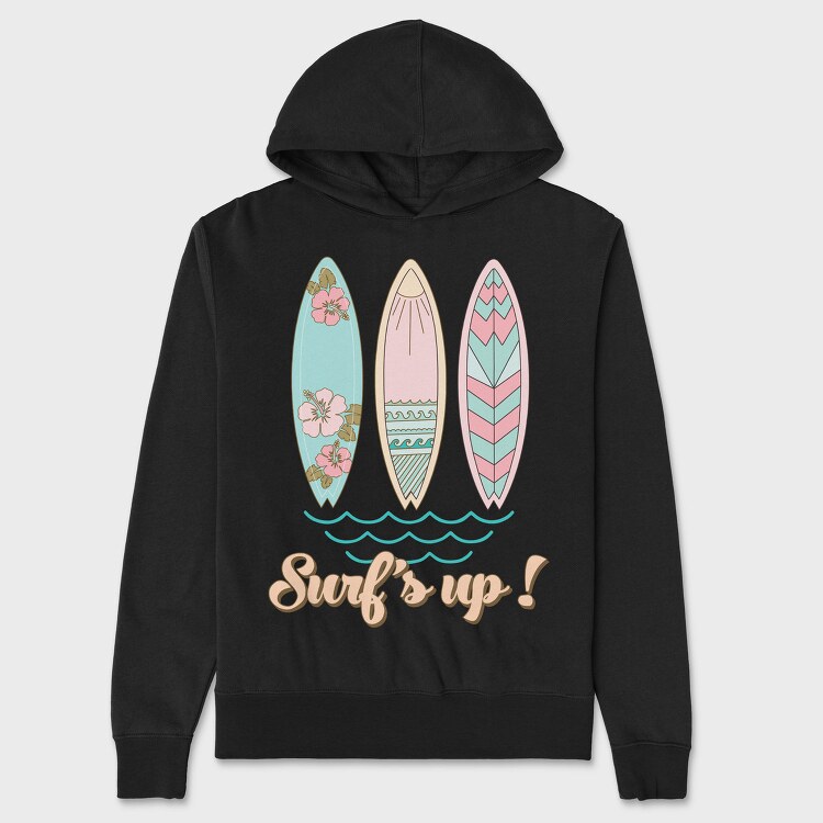 Surf Boards Up Up, Hanorac Oversize Barbati (Unisex)