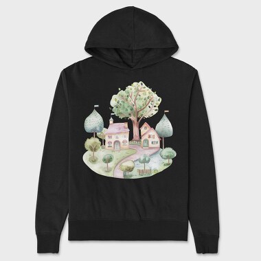 Sweet Fairy Friends, Hanorac Oversize Barbati (Unisex)