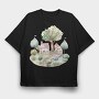 Sweet Fairy Friends, Tricou Oversize Barbati (Unisex)