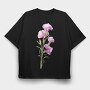 Sweet Pea 01, Tricou Oversize Barbati (Unisex)