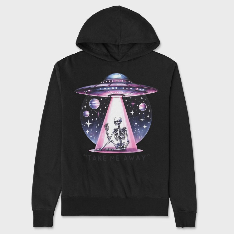 Take Me Away, Hanorac Oversize Barbati (Unisex)