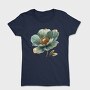 Teal Gold Lotus, Tricou Femei