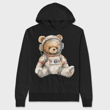 Teddy Astronaut Space, Hanorac Oversize Barbati (Unisex)