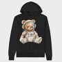 Teddy Astronaut Space, Hanorac Oversize Barbati (Unisex)