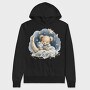 Teddy Bear Night, Hanorac Oversize Barbati (Unisex)