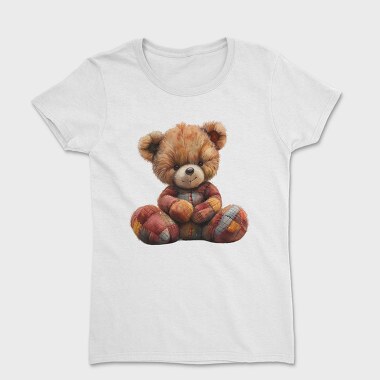 Teddy Bear Patchwork, Tricou Femei
