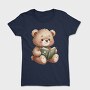 Teddy Bear Reading, Tricou Femei