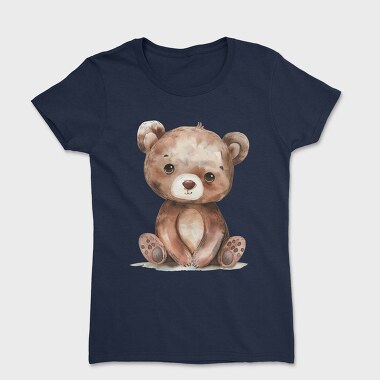Teddy Bear Sitting, Tricou Femei