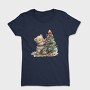 Teddy Christmas Tree, Tricou Femei