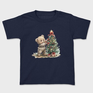 Teddy Christmas Tree, Tricou Copii