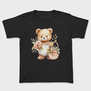 Teddy Flower Basket, Tricou Copii
