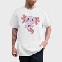 Kawaii Gaming Axolotl Gamer, Tricou Barbati (Unisex)