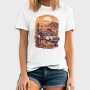Vintage Cowboy And Truck, Tricou Barbati (Unisex)