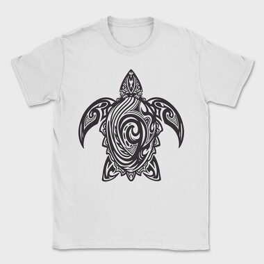 Cool Tribal Sea Turtle, Tricou Barbati (Unisex)