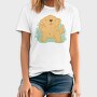 Kawaii Golden Retriever Dog, Tricou Barbati (Unisex)
