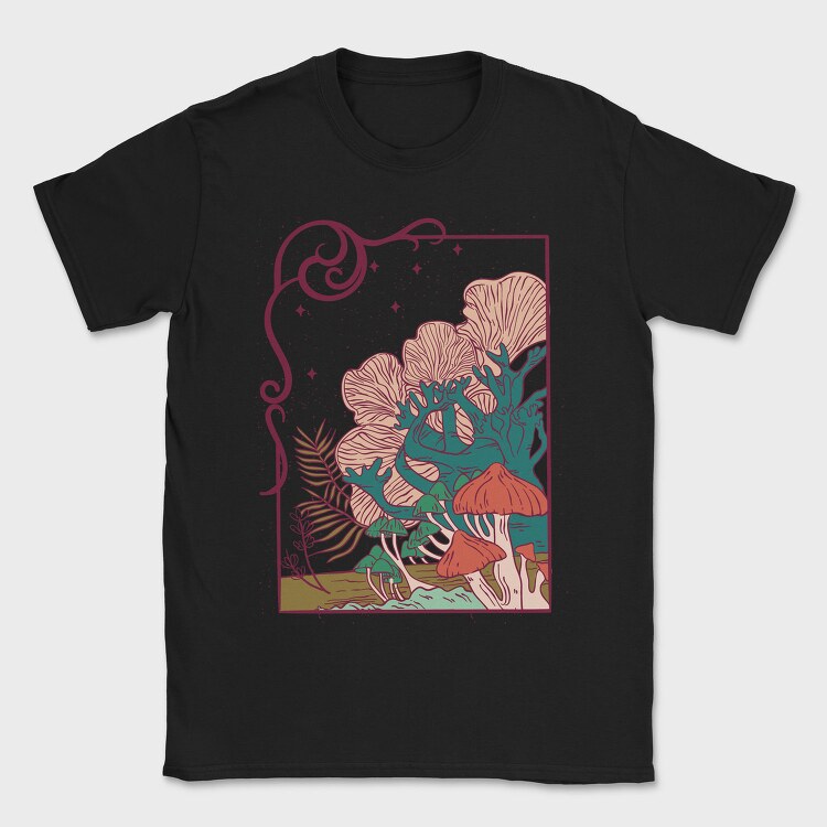 Tricou Barbati (Unisex) Imprimat digital direct in tesatura, bumbac premium 100%.