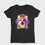 Corgi Psychedelic Collage, Tricou Femei
