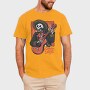 Mariachi Skeleton Cinco De Mayo Vintage, Tricou Barbati (Unisex)