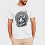 Contemplative Beaver, Tricou Barbati (Unisex)