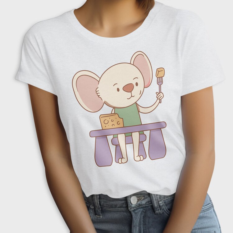 Kawaii Koala Feast, Tricou Femei