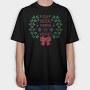 Oh Deer Xmas, Tricou Oversize Barbati (Unisex)