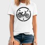 Vintage Moped Motorcycle Cyclomotor, Tricou Barbati (Unisex)