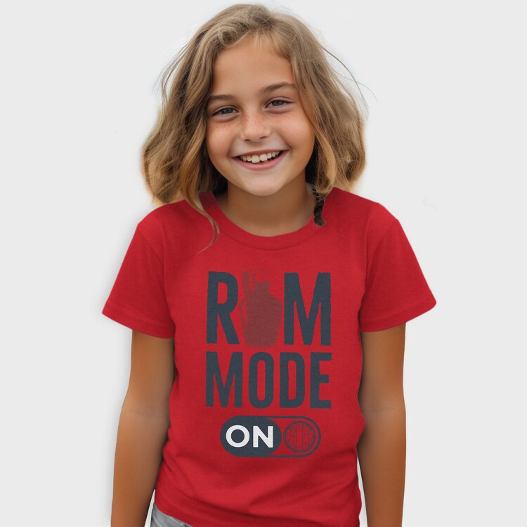 Rum Mode On, Tricou Copii
