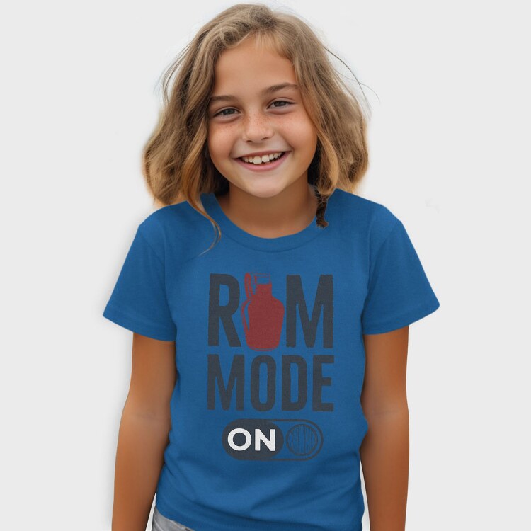 Rum Mode On, Tricou Copii