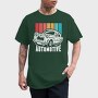 Old Car Retro Sunset, Tricou Barbati (Unisex)