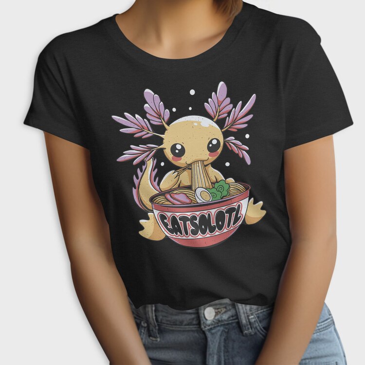 Kawaii Ramen Axolotl, Tricou Femei