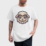 Kawaii Sheep Face, Tricou Barbati (Unisex)